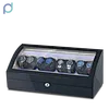 8 Slots watches Case Rotating Display Box Wood Box